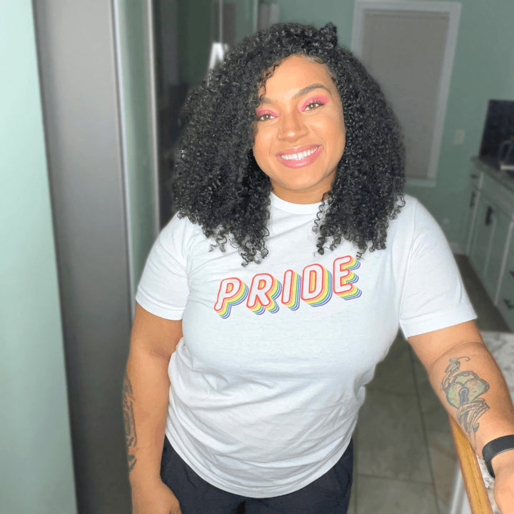 Pride Clothes - Strikingly Astonishing Roller Skate Vibes Pride TShirt