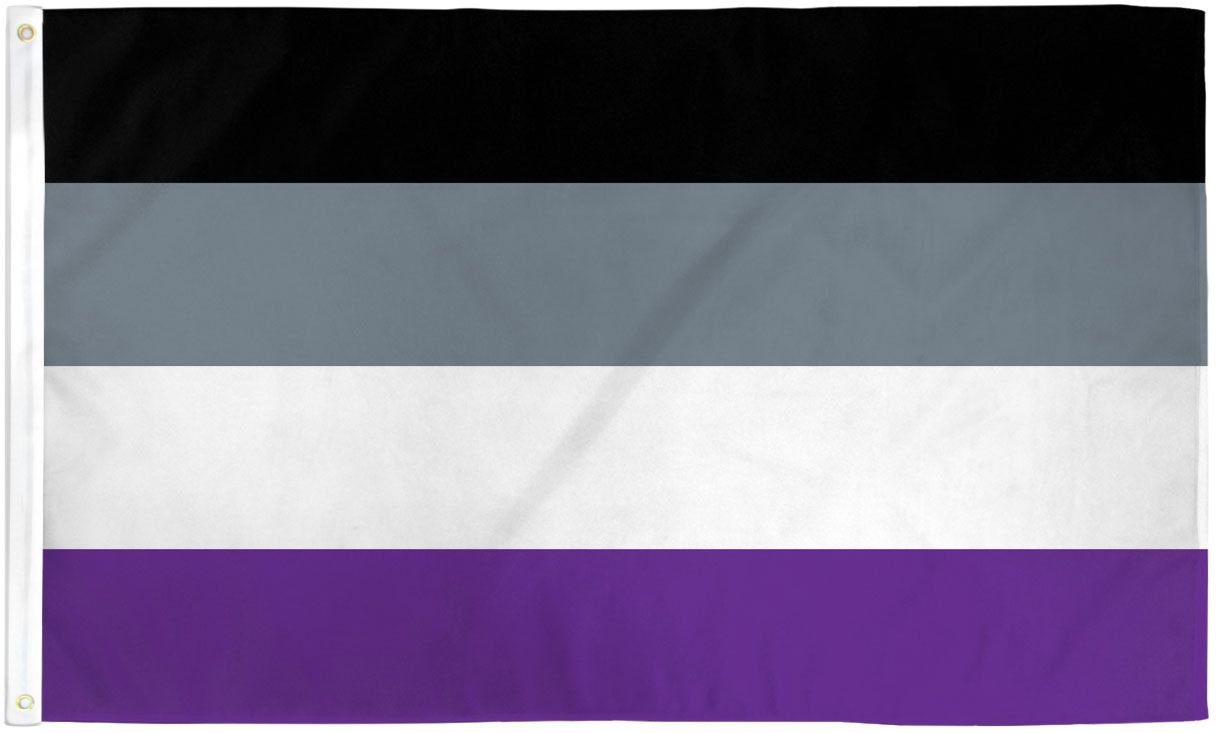 The Greatest Ace of the Ages Asexual Pride Flag 3x5 Ft