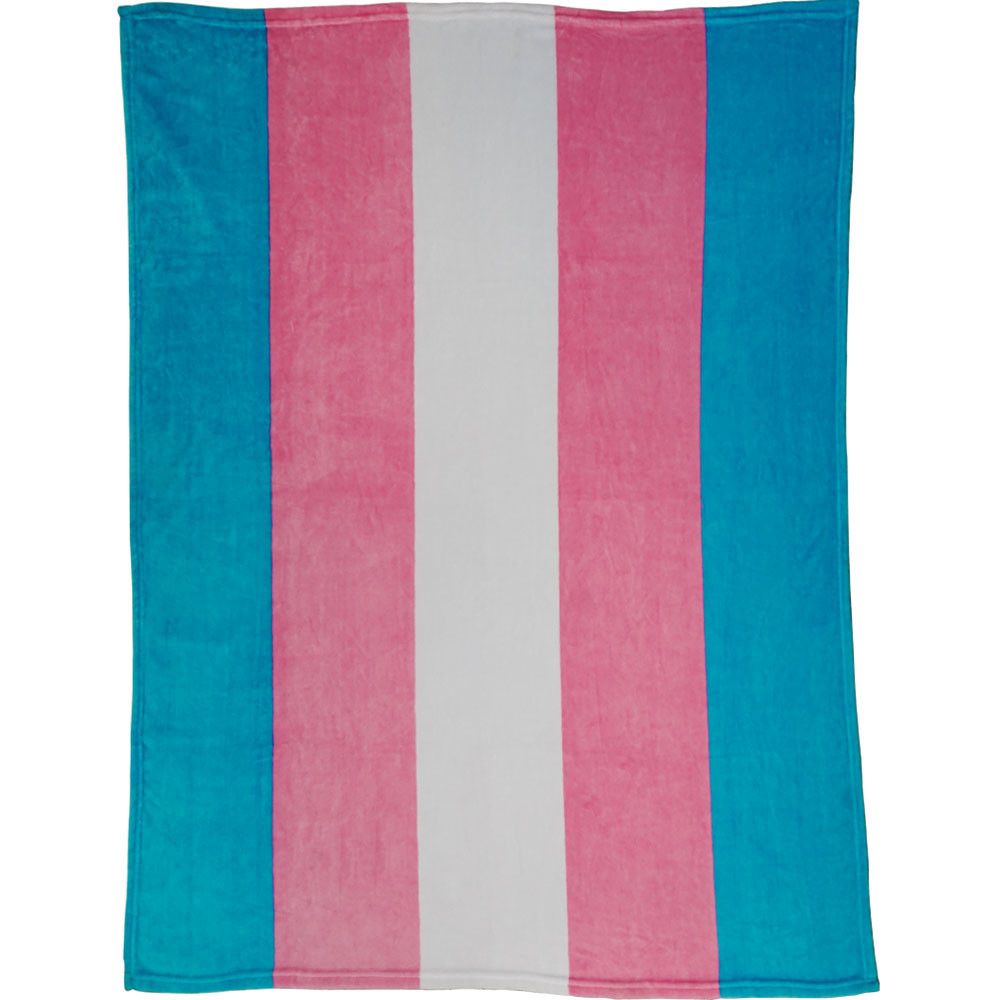 Pride Clothes - Transgender Pride Flag Throw Blanket