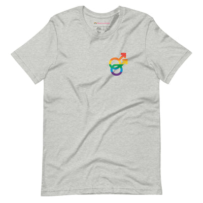 Pride Clothes - Fearlessly Express Your Truth Gay Gender Pride T-Shirt - Athletic Heather