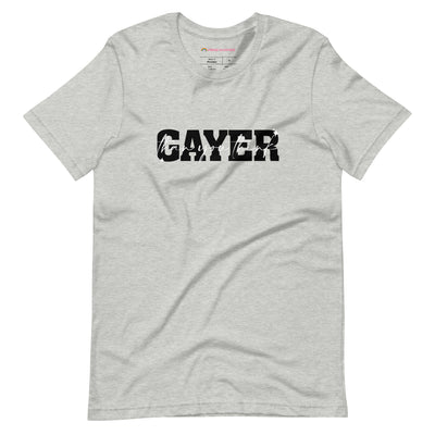 Pride Clothes - Hands Up in the Air and Show That Your Gayer T-Shirt - Athletic Heather