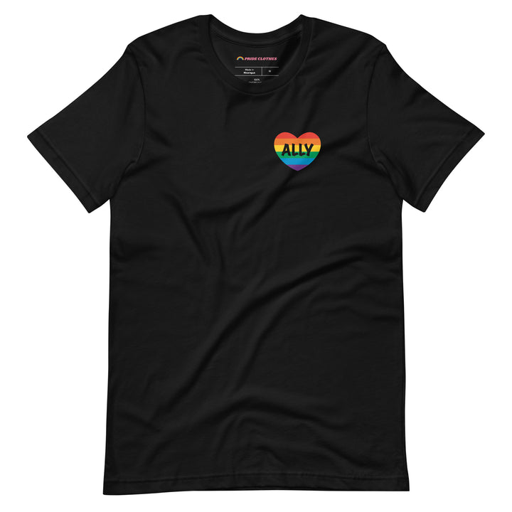 Proud LGBTQ+ Ally? Gay Pride Ally T-shirt to Tell the World
