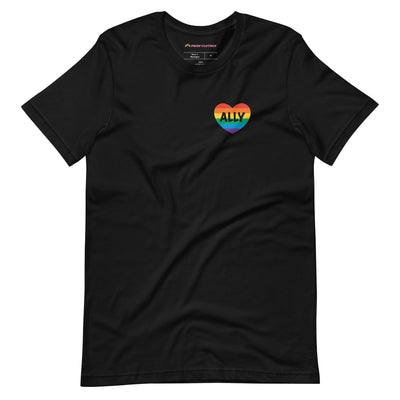 Proud LGBTQ+ Ally? Gay Pride Ally T-shirt to Tell the World