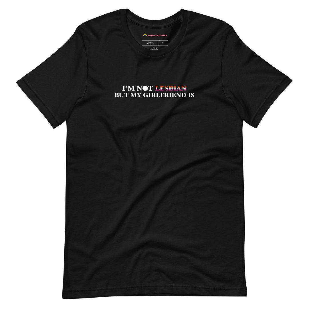 Pride Clothes - A Saucy and Clever Lesbian Pride T-Shirt - Black
