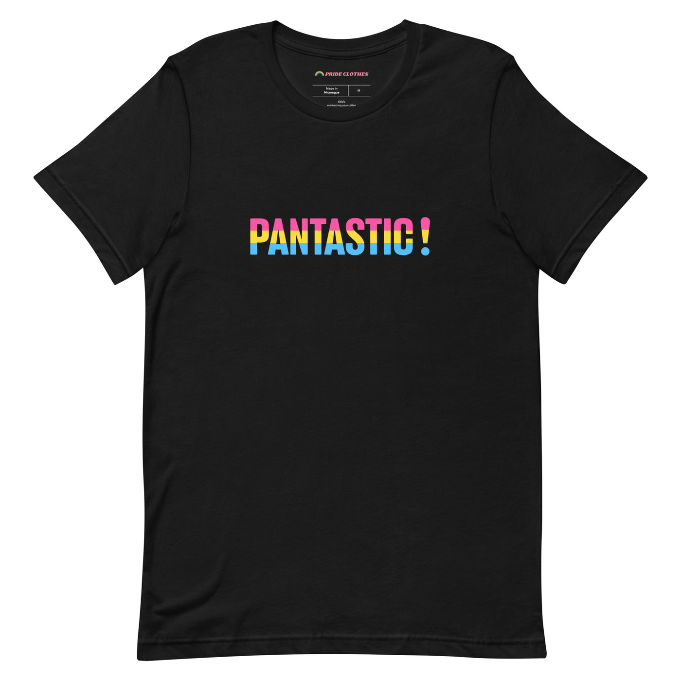 Pride Clothes - Catch and Clever Pansexual Pride Shirt - Black