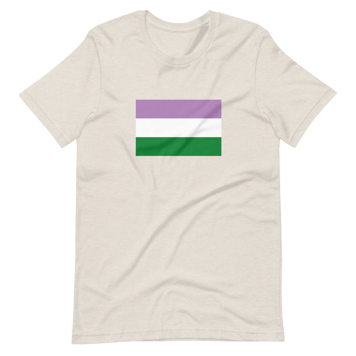 My Identity My World Genderqueer Pride Flag T-Shirt