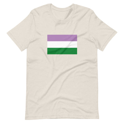 My Identity My World Genderqueer Pride Flag T-Shirt