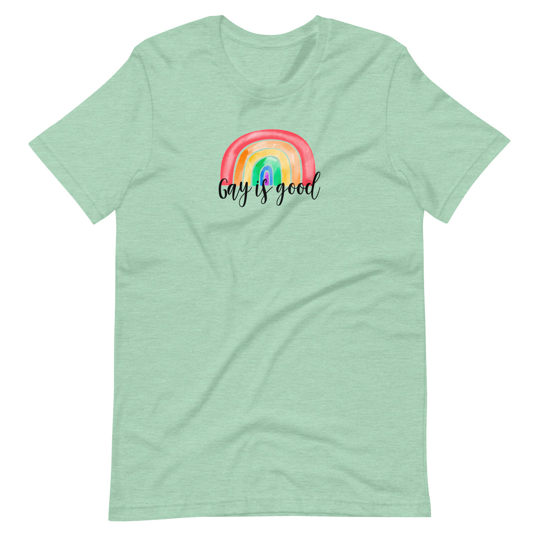 Delight & Excite Gay Is Good Rainbow Pride T-Shirt