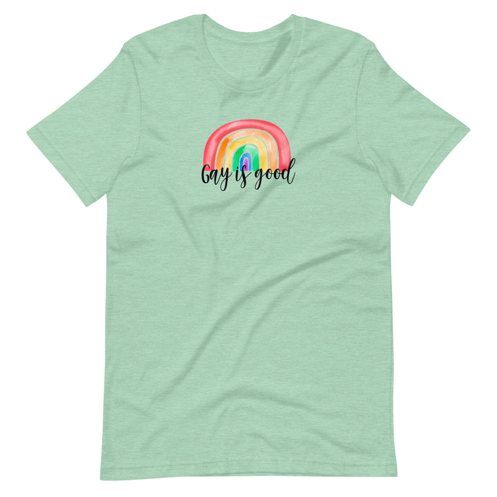 Delight & Excite Gay Is Good Rainbow Pride T-Shirt