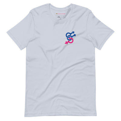 Pride Clothes - Show Off Your Unwavering Truth Bisexual Pride T Shirt - Light Blue