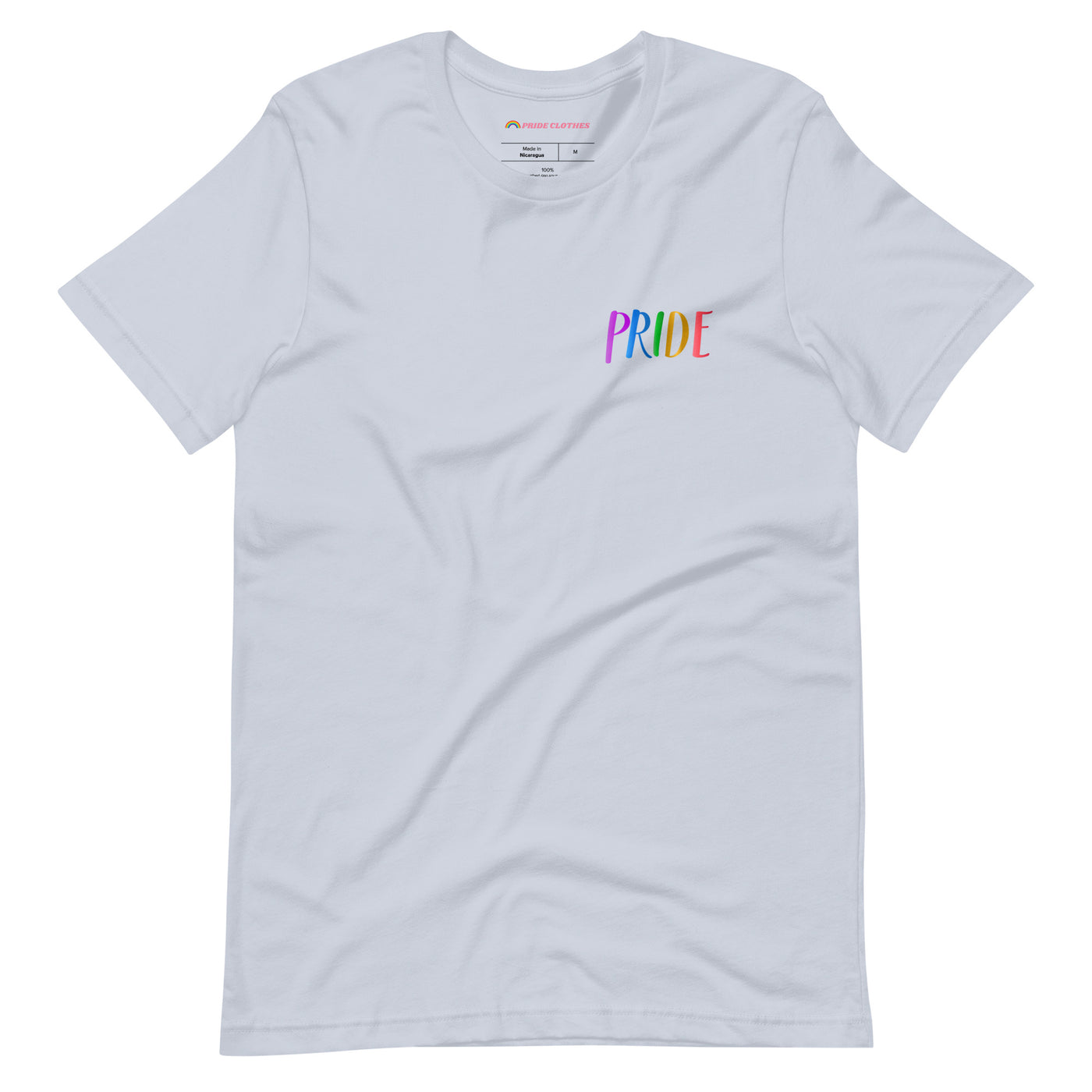 Pride Clothes - A Simple and Proud Gay Shirt for You - Light Blue