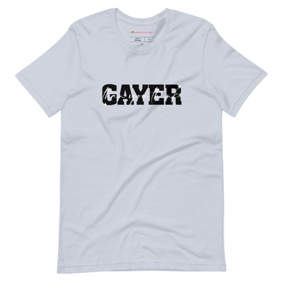 Pride Clothes - Hands Up in the Air and Show That Your Gayer T-Shirt - Light Blue