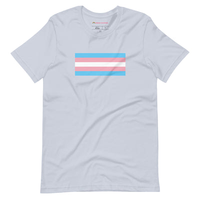 PrideClothes - Transgender Pride Flag T-Shirt - Light Blue