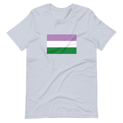 My Identity My World Genderqueer Pride Flag T-Shirt