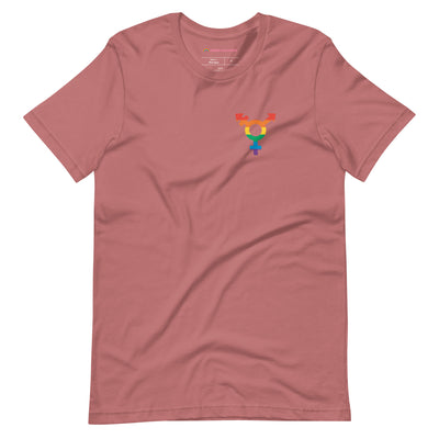 PrideClothes - Trans Pride Colors Symbol Shirt - Mauve