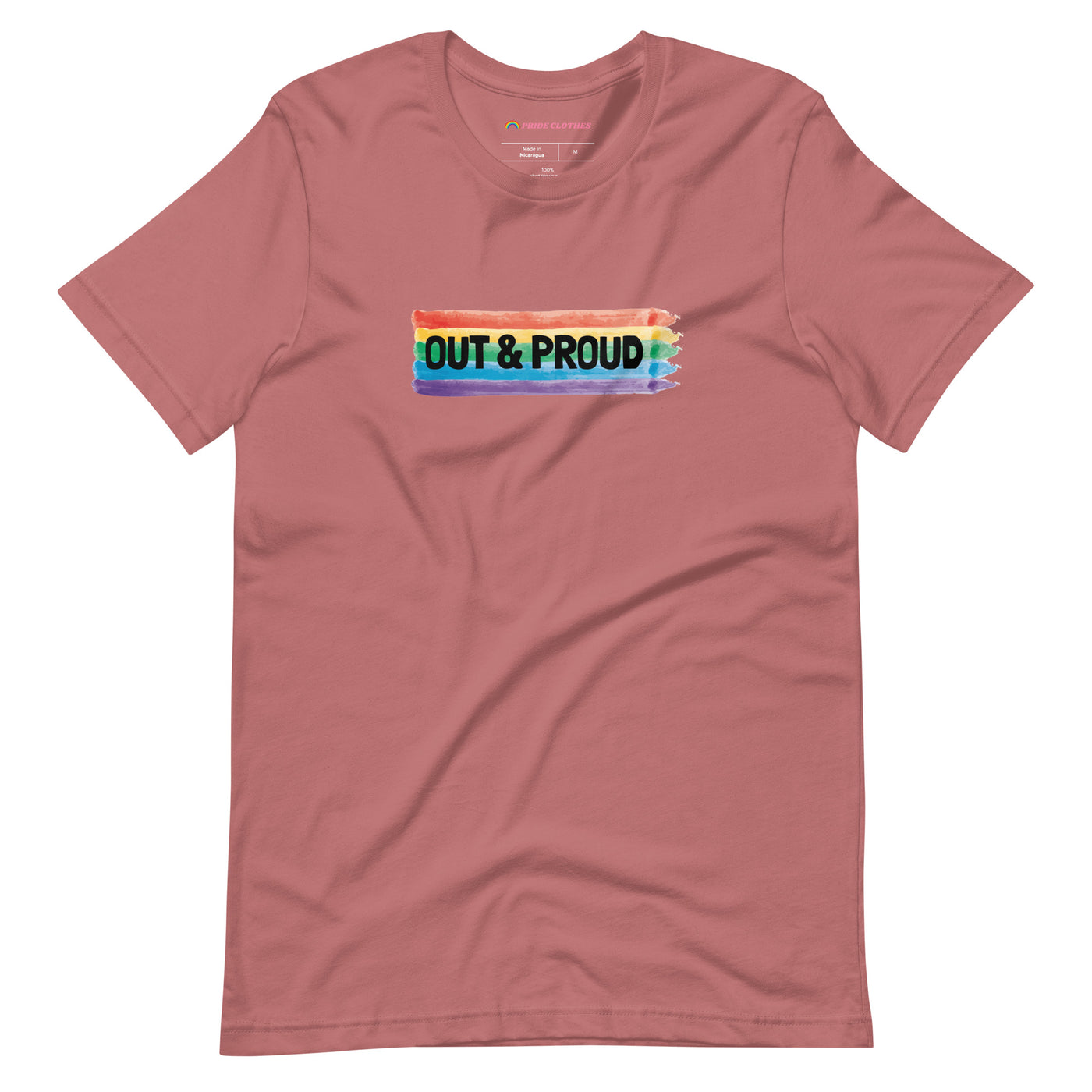 Out & Proud Uncloseted Gay Pride T-shirt