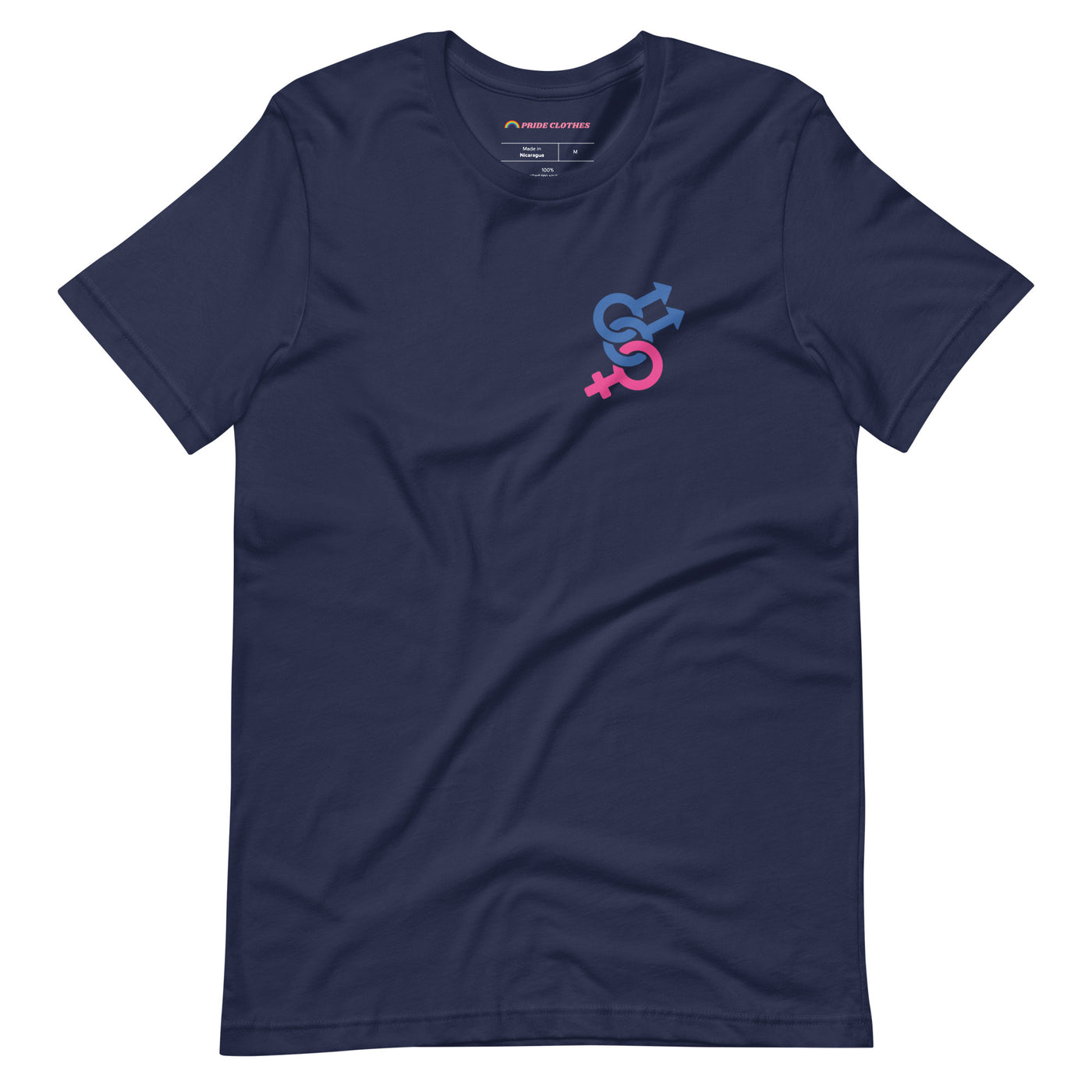 Pride Clothes - Show Off Your Unwavering Truth Bisexual Pride T Shirt - Navy