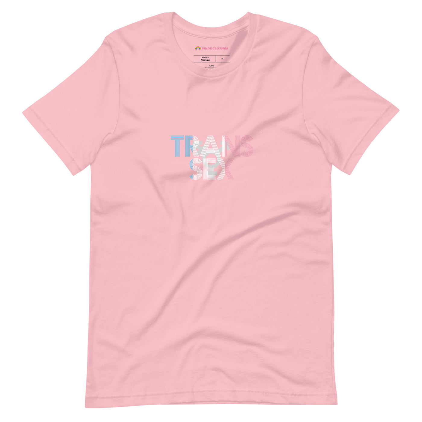 PrideClothes - Transgender Symbol Trans Sex T-Shirt - Pink