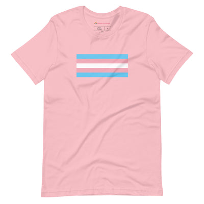 PrideClothes - Transgender Pride Flag T-Shirt - Pink