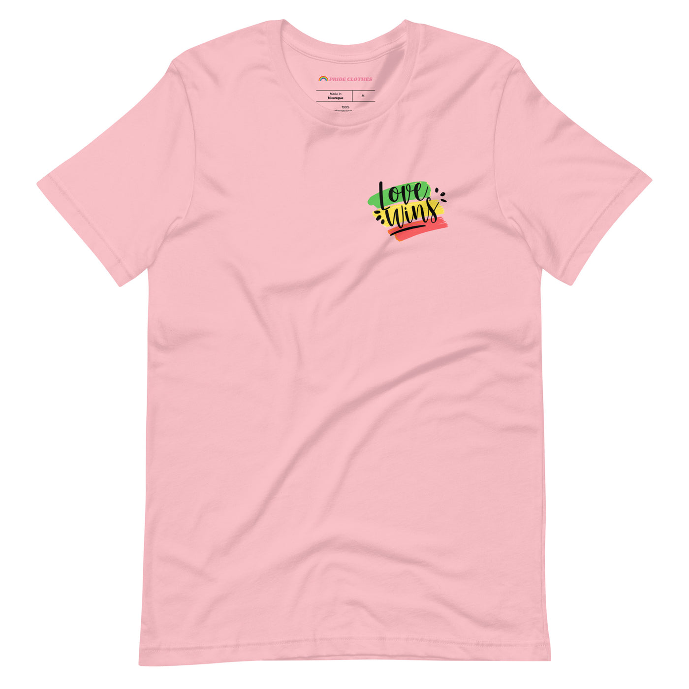 Pride Clothes - Love Wins LGBTQ+ Pride Shirt - Pink