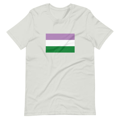 My Identity My World Genderqueer Pride Flag T-Shirt