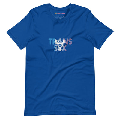 PrideClothes - Transgender Symbol Trans Sex T-Shirt - Royal
