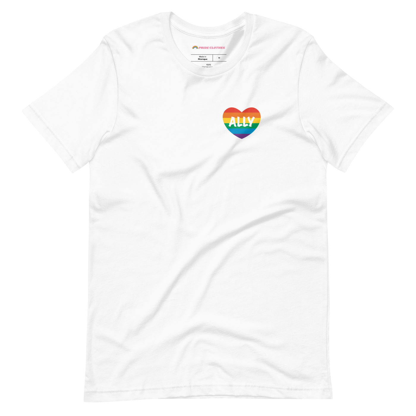 Proud LGBTQ+ Ally? Gay Pride Ally T-shirt to Tell the World