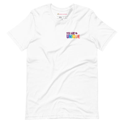 Pride Clothes - You Are Unique Shirt - White