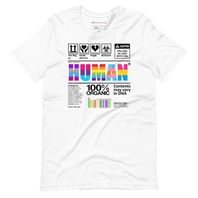 Pride Clothes - Your DNA, Our DNA, Human Pride DNA T-Shirt - White