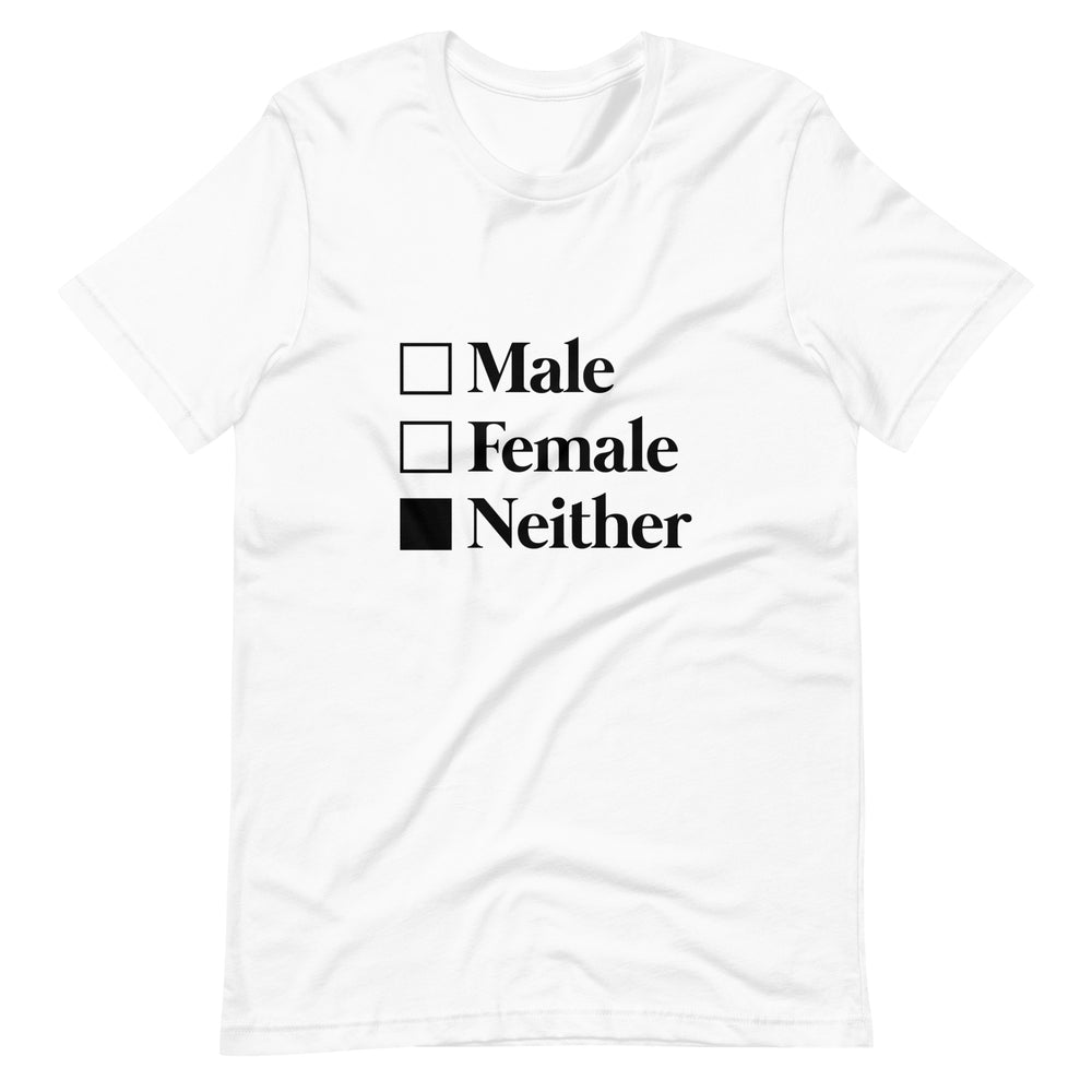 Pride Clothes - Proud to Be Asexual Male Female Neither T-Shirt - Black